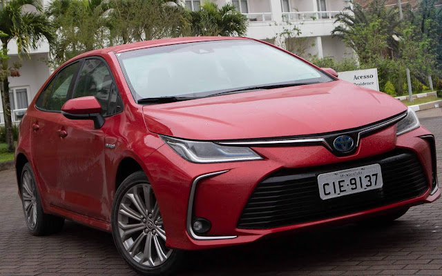 Novo Corolla híbrido 2020 poderá ser alugado a R$ 299/dia nas concessionárias Toyota