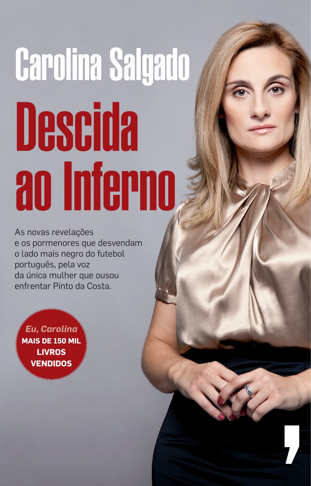 Marcador de Livros Novo livro de Carolina Salgado chega hoje às livrarias