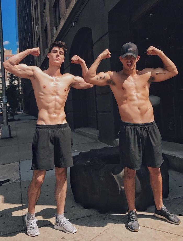 two-shirtless-male-models-no-leg-day