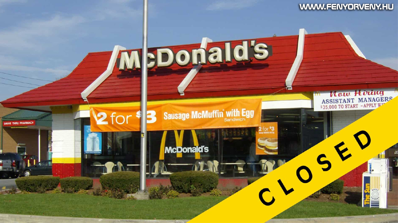 Az ország, ahol bezárták összes McDonald's-ot