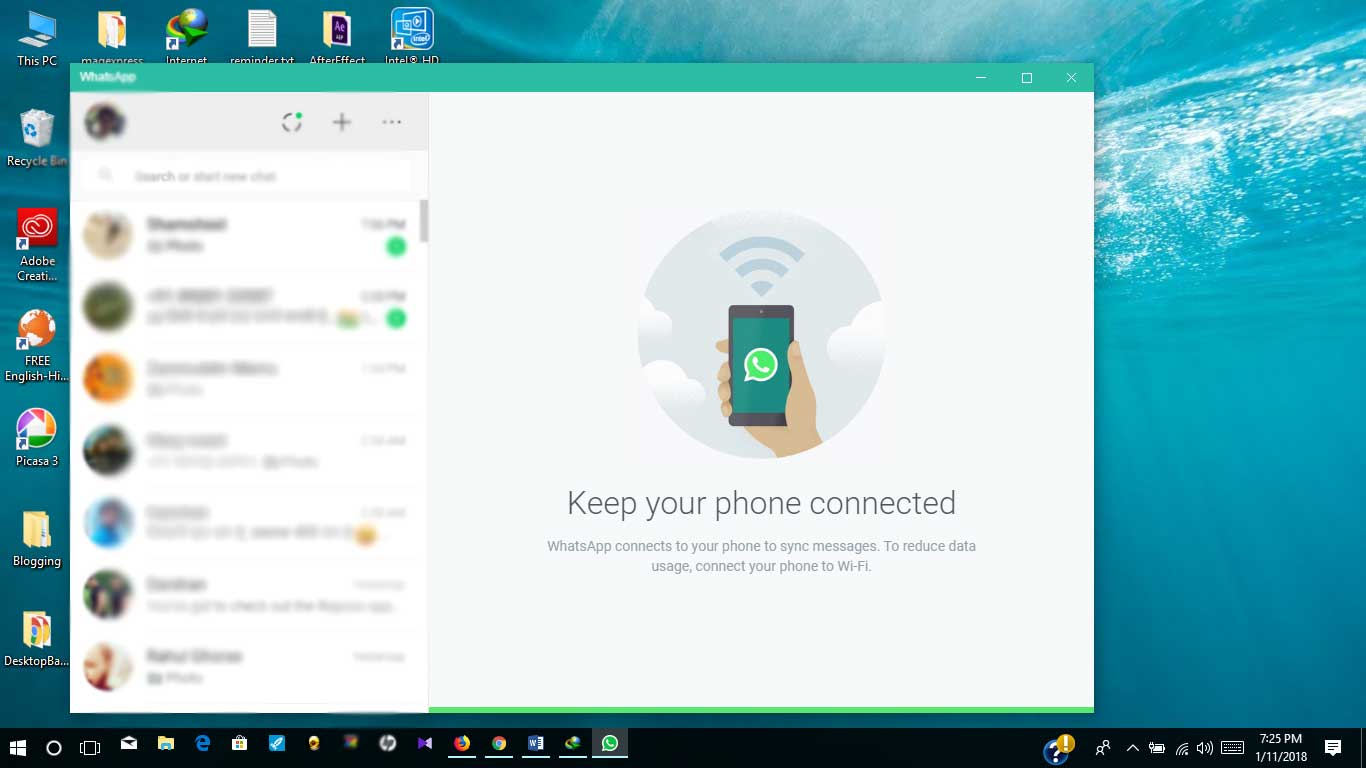 How to Use Whatsapp on PC/Laptop? Whatsapp  [Step by Step guide