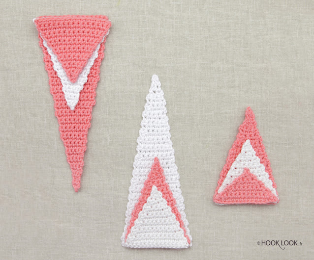 3 techniques pour apprendre à crocheter des triangles