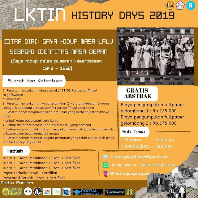 LOMBA KARYA TULIS ILMIAH NASIONAL 2019 lomba menulis
