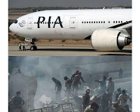 شهود و ناجون يتحدثون عن لحظات دراماتيكية خلال تحطم الطائرة الباكستانية