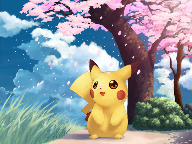 cute pikachu wallpaper