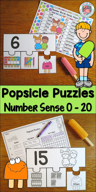 This number sense activity with a colorful popsicle theme is perfect for teaching basic number sense 0-20 in preschool, kindergarten, and the beginning of first grade. You select the range of numbers to meet your students’ instructional needs. $ This number sense activity with a colorful popsicle theme is perfect for teaching basic number sense 0-20 in preschool, kindergarten, and the beginning of first grade. You select the range of numbers to meet your students’ instructional needs. $
