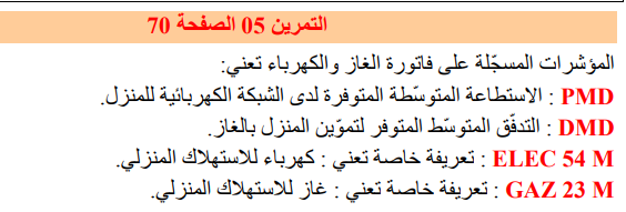 حل تمرين 5 صفحة 70 الفيزياء للسنة الثالثة متوسط - الجيل الثاني