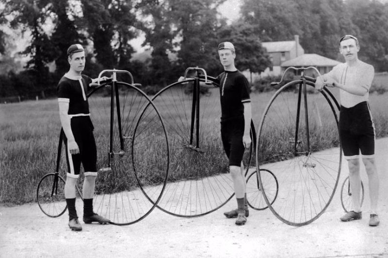 Penny-Farthing Old Photos