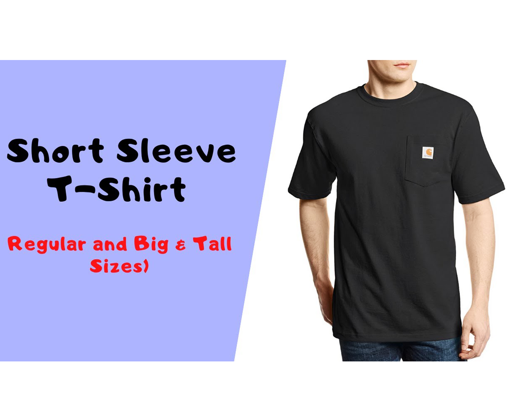 Carhartt Mens K87 Workwear Short Sleeve T-Shirt Navy Regular and Big /& Tall Sizes XX-Large