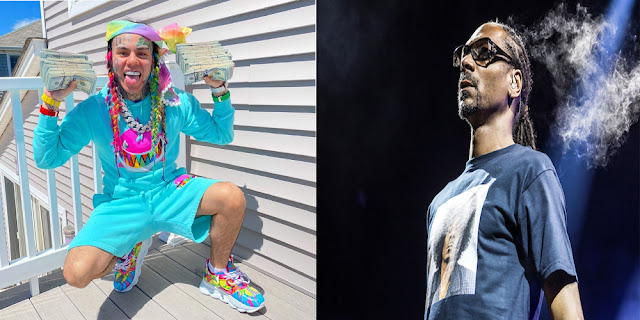 Exclusive: 6ix9ine accused Snoop Dogg of being a snic, Snoop responds.