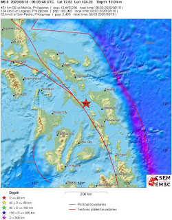 Cutremur puternic cu magnitudinea de 6,6 grade in Filipine