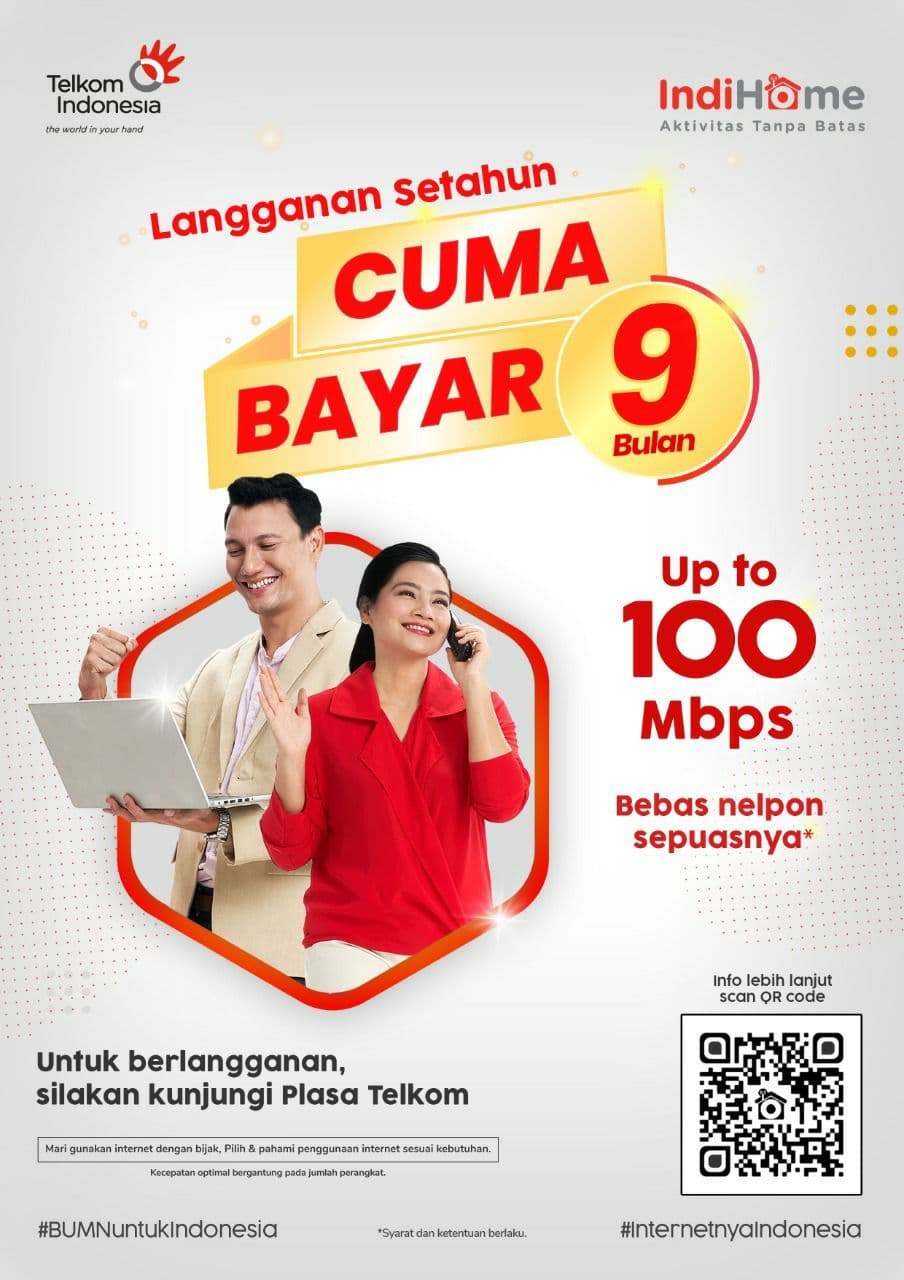 INDIHOME BAYAR SETAHUN LEBIH UNTUNG SALES MARKETING