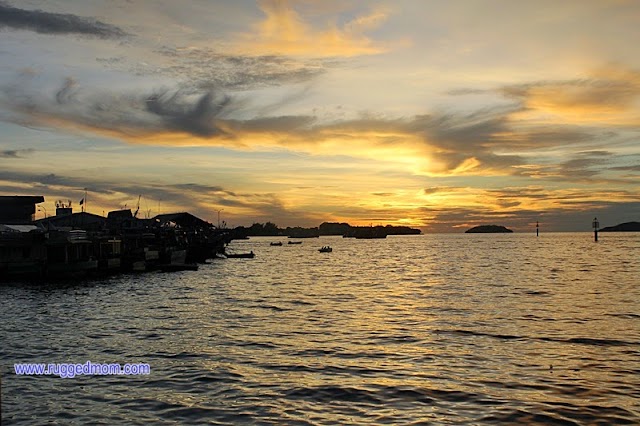 Sunset in Kota Kinabalu