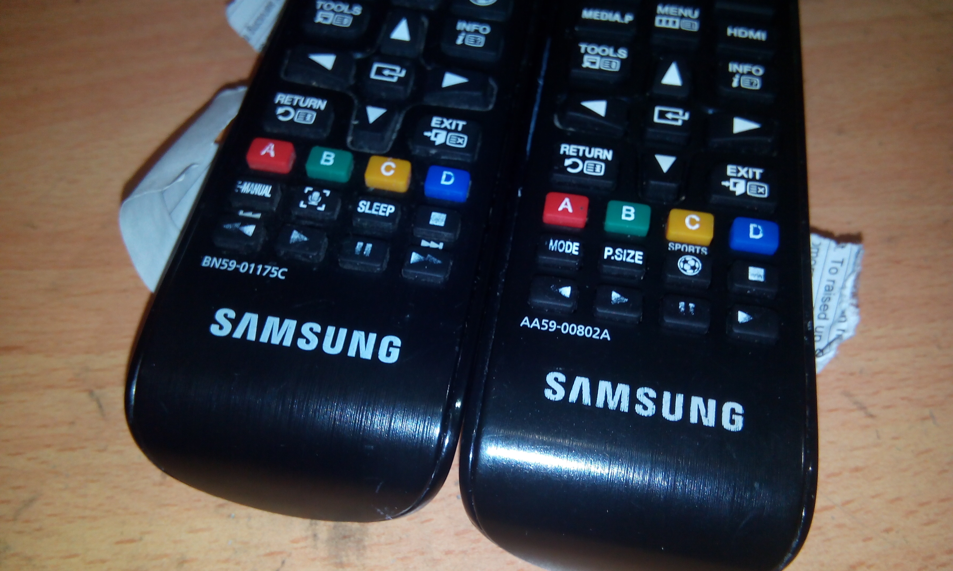 Life Begins at Forty: SAMSUNG TV remote control repair