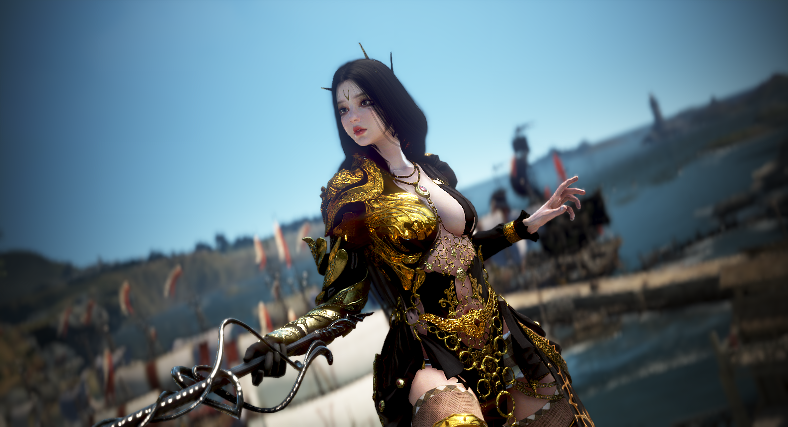 Ninesaur Black Desert Online Nova Sephia Costume