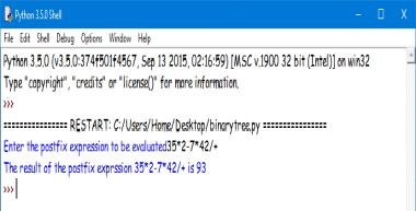 python program to Implement Program for a. Infix to Postfix conversion ...