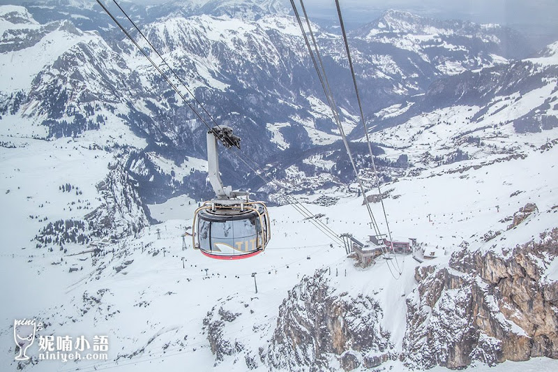 【坐火車遊瑞士】鐵力士山 Mt.Titlis。全球首座 360 度高空旋轉纜車路線