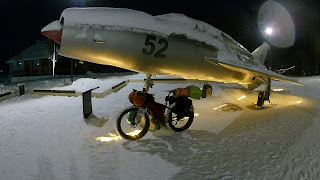 велопоход Нижний Новгород - Кинешма по заволжью зимой