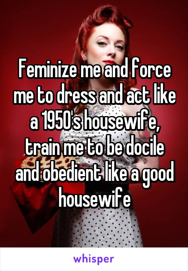 Housewife Goal?