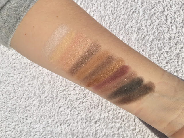 theBalm Nude 'Tude Palette Swatches