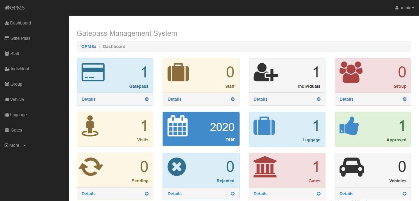 Advance Gate Pass Management System in php mysql with Source Code ...