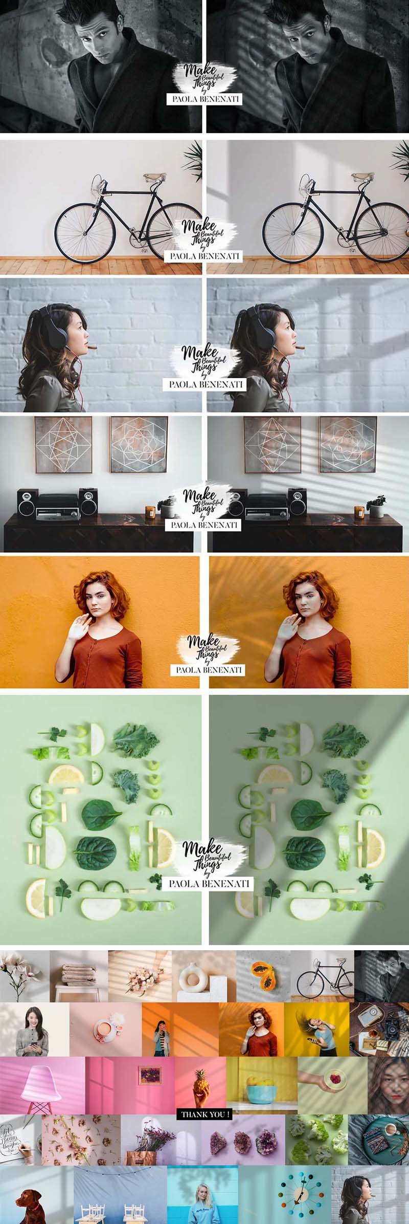 Natural Shadows Overlays Set