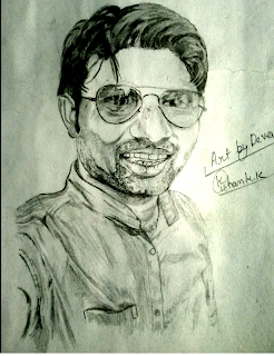 Drawing of Shiv kumar kharwar Drawing of Shiv kumar kharwar, Drawing of My Big Brother