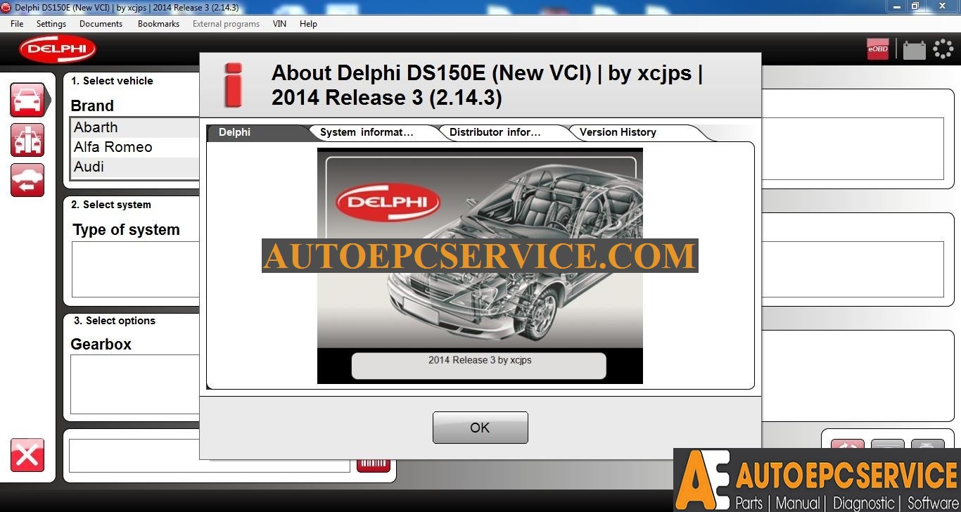 Autoepcservicecar Delphi Cars & Trucks DS150E [R3.2014]
