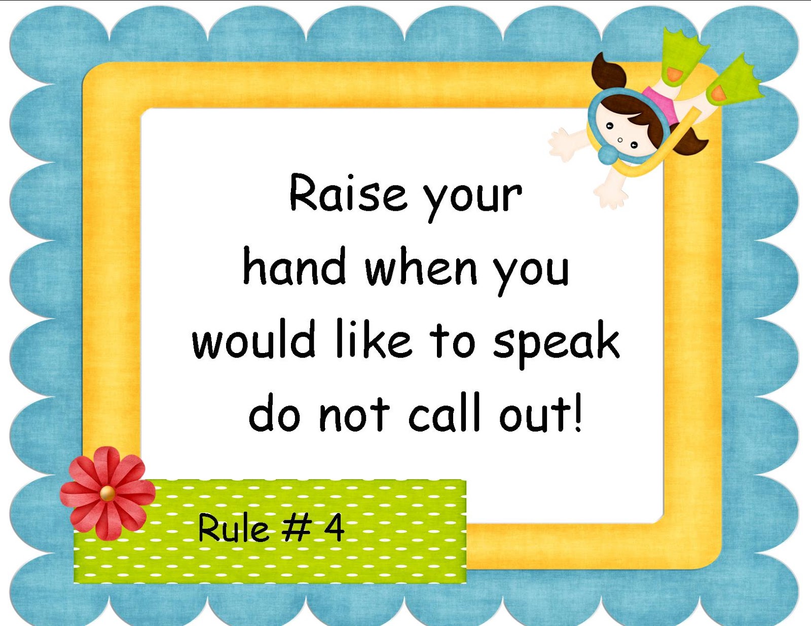 Mrs. Cook's 2nd Grade Blog Ocean Class Rules