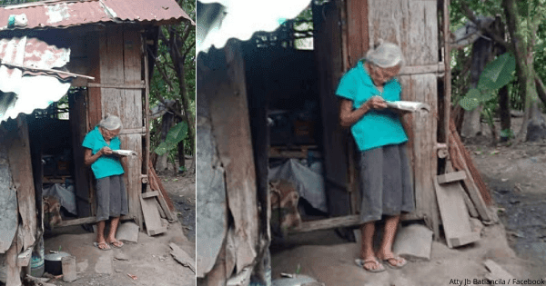 Old Woman Goes Viral for Reading Bible 