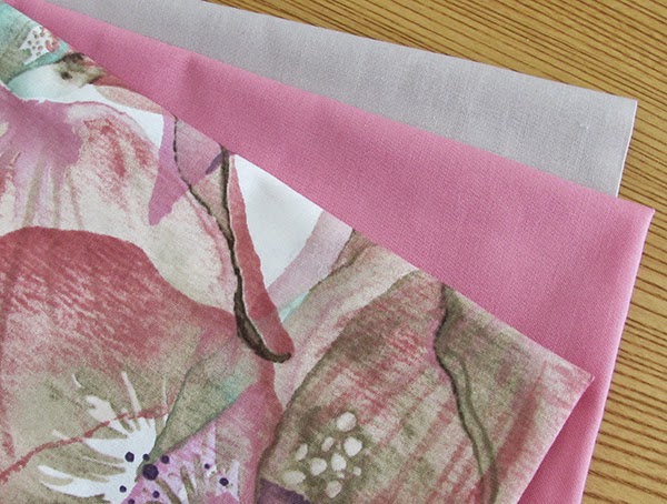Pink fabric for table runner kits
