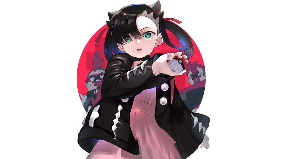 Marnie, Pokemon Sword and Shield, Gym Leader, 8K, #3.1355