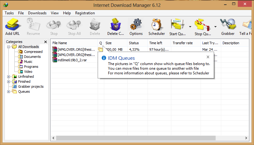 Download manager расширение. IDM Tested.