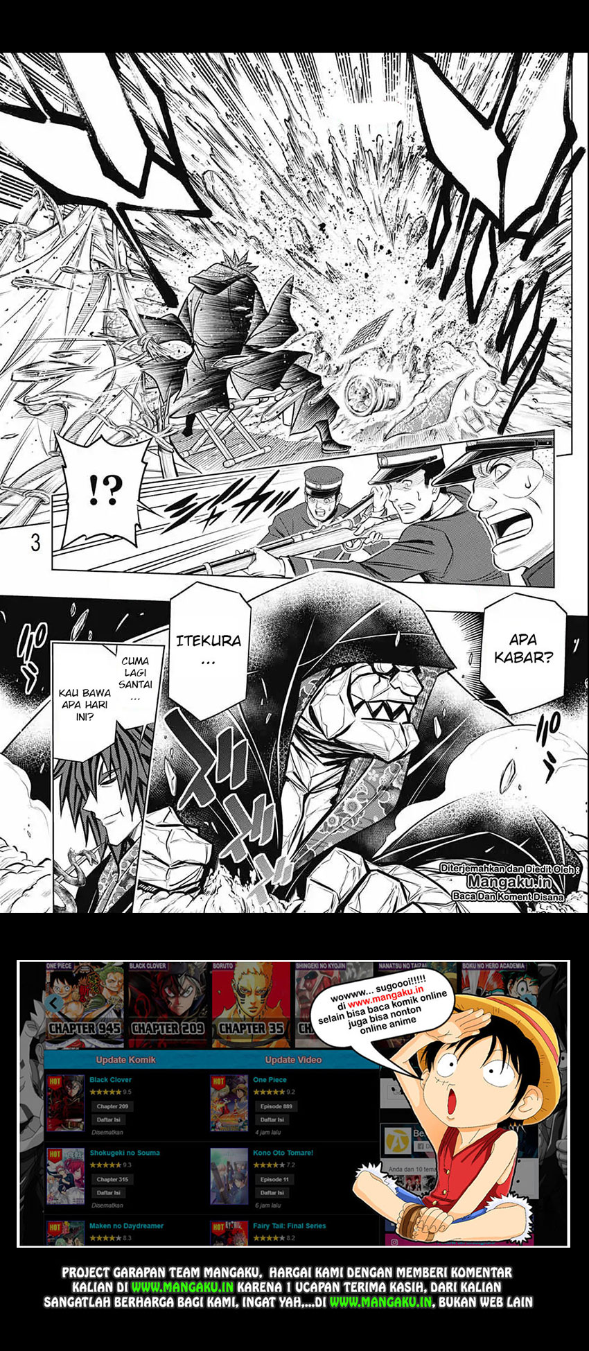 Rurouni Kenshin Hokkaido Arc Chapter 16