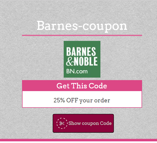Barnes  35% Coupon Code May 2017