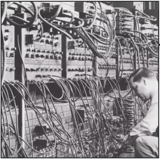 FIGURE 1 ENIAC was the first working, digital, general purpose computer.