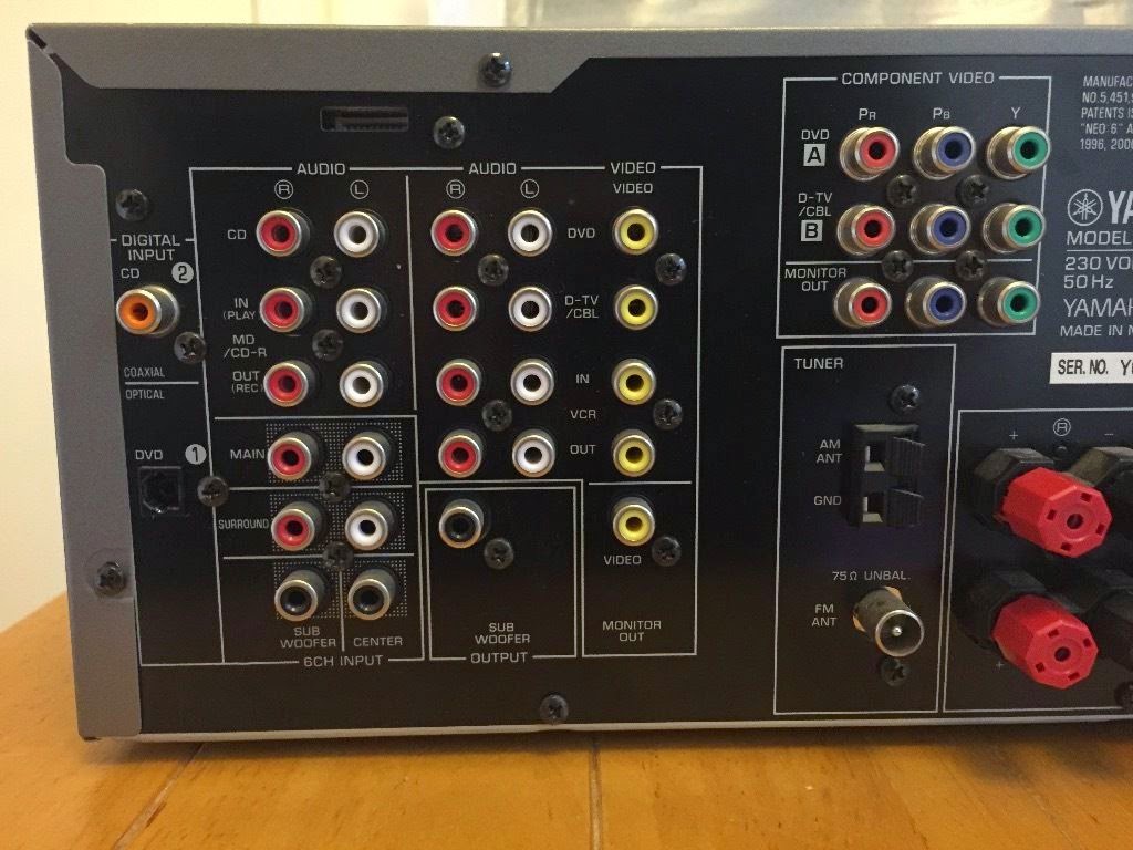 Yamaha HTR5640 AV Receiver AudioBaza