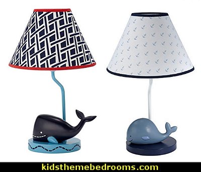 whale table lamp baby nursery decor whale lamps