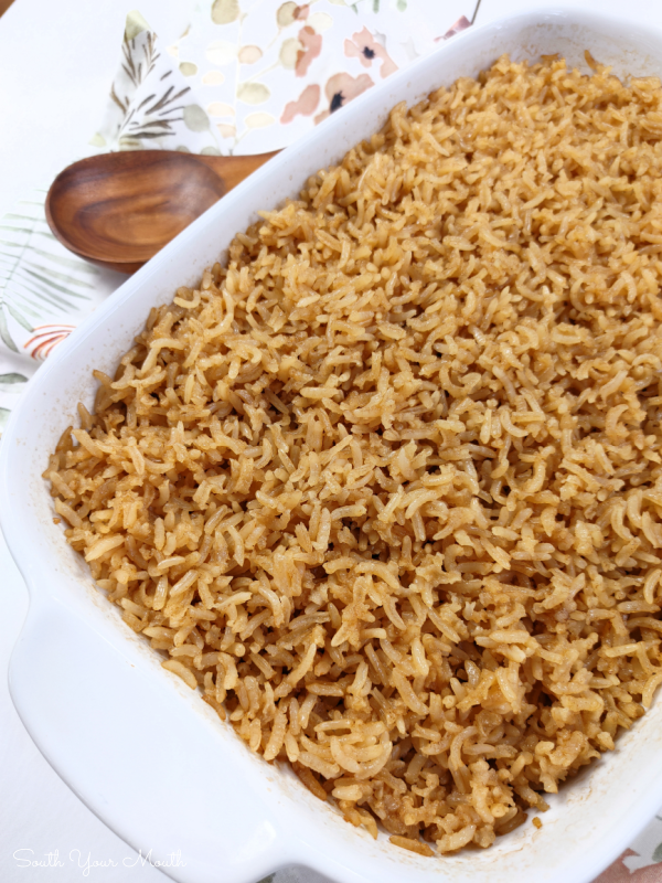 South Your Mouth Mama’s Brown Rice (Not the Healthy Kind, the Beefy