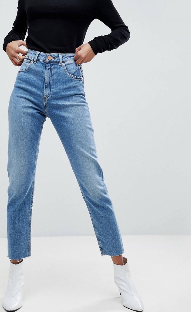 h and m mum jeans