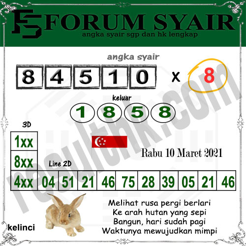 Forum Syair Sgp Toto 45 Nomer Togel Harian