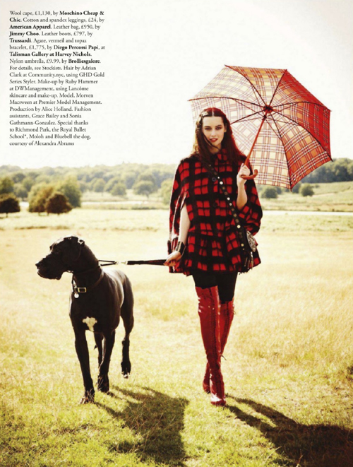{fashion editorial : tartan & plaid and caledonia dreaming}