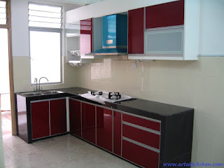 Small Kitchen Design for Condominium in Kuala Lumpur kitchen cabinet design for small kitchen in malaysia asian product country simple and efficient small