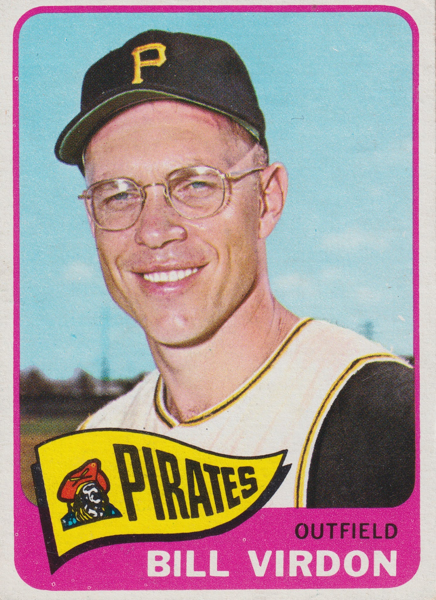 1965 Topps 69 Bill Virdon Pittsburgh Pirates