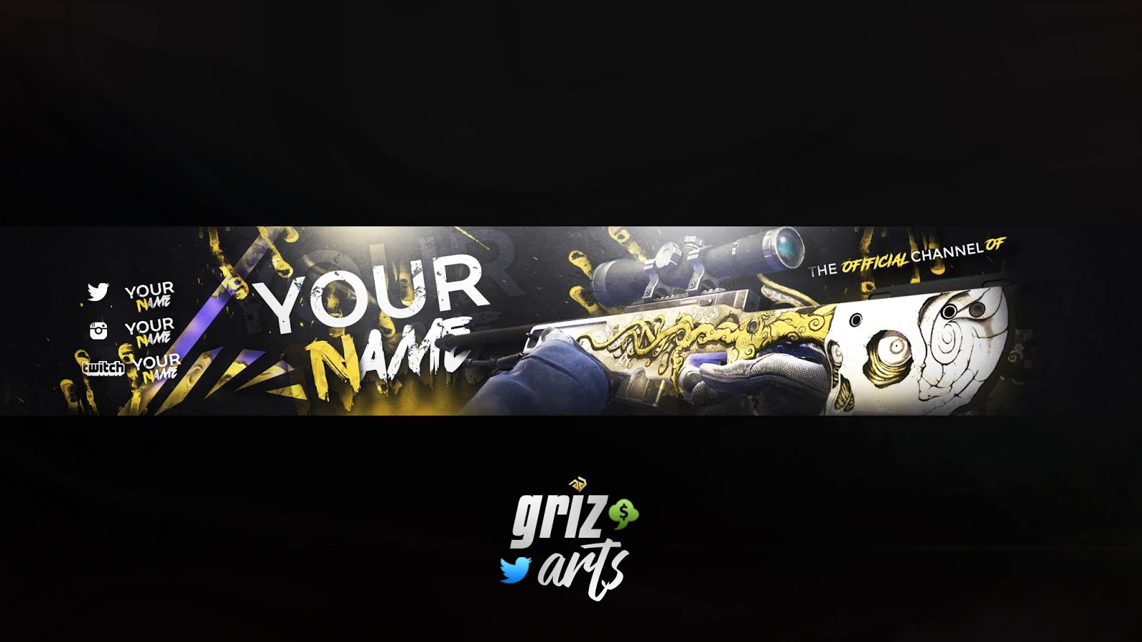 Top 10 Banners Para Canal De Games Template Editavel