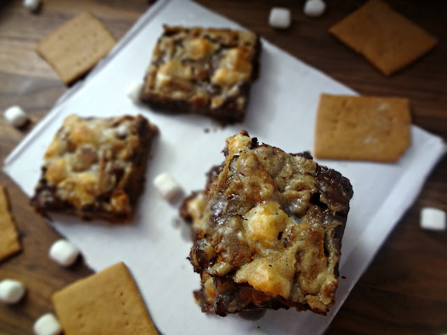 Brown Butter Gooey S'mores Bars Brown Butter Gooey S'mores Bars