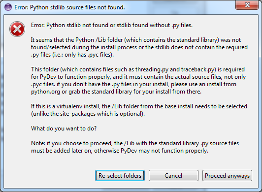 python - how do i fix pydev poquito picante: Django, PyDev, Virtualenv Setup