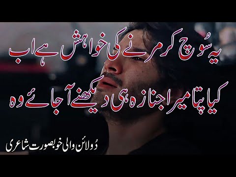 Best 2line Urdu Poetry | Urdu Shero Shayari | Dukhi Two Lines Urdu Shayari