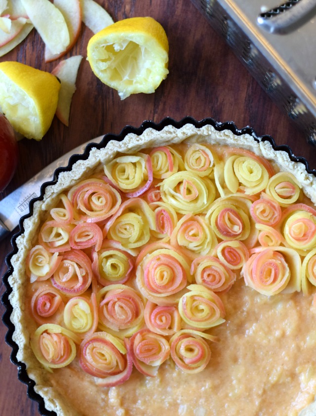 Only Crumbs Remain Apple Rose Tart