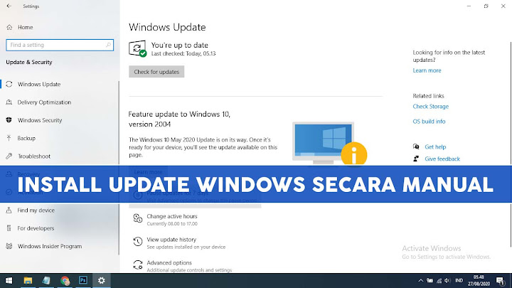 Cara Unduh & Instal Pembaruan Windows 10 secara Manual Cara Unduh & Instal Pembaruan Windows 10 secara Manual